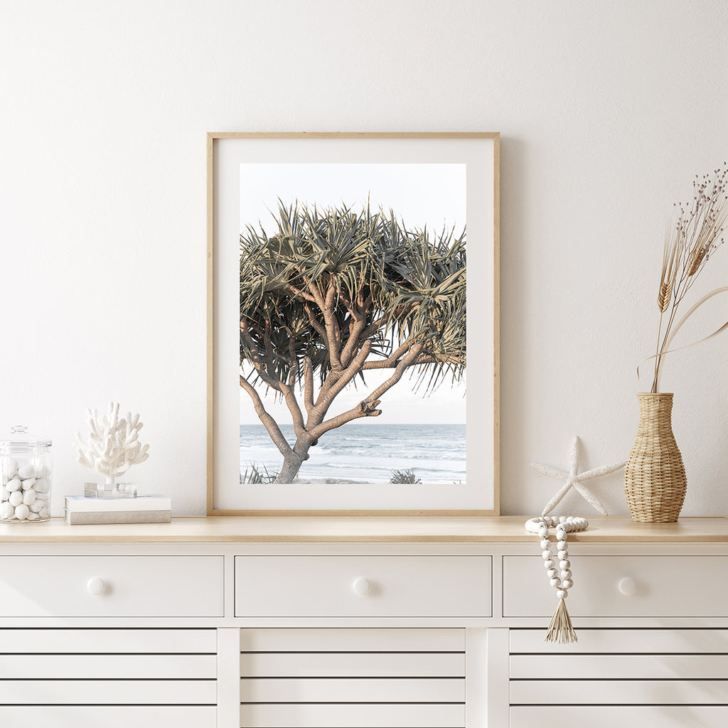 Pandanus By The Sea - Art Print