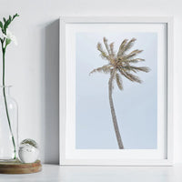 Single Palm - Art Print Tidaltones