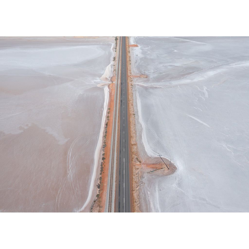 West Oz Salt Lake - Art Print