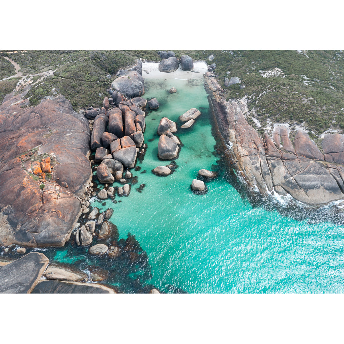 Elephant Rocks Denmark ii - Art Print