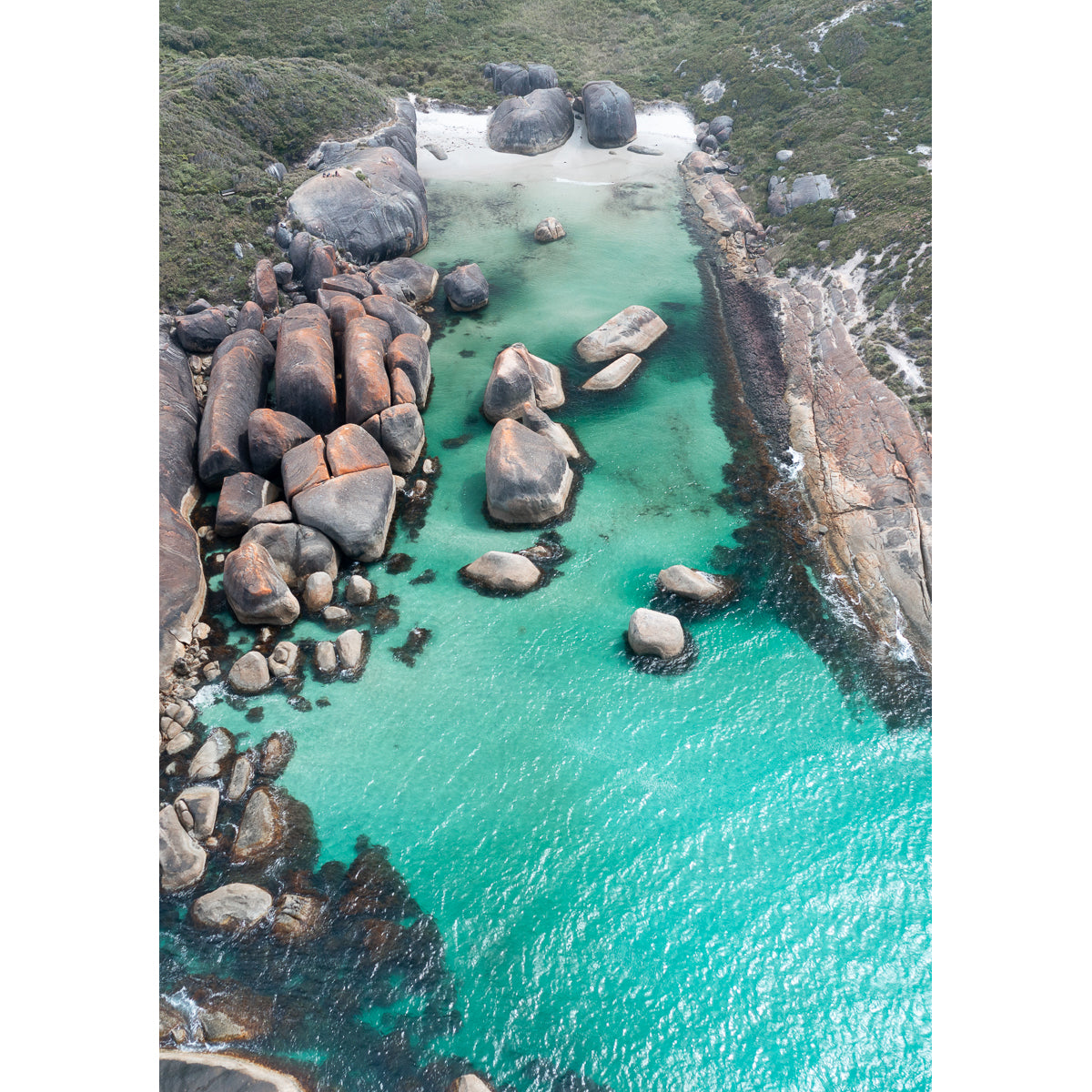 Elephant Rocks Denmark ii - Art Print