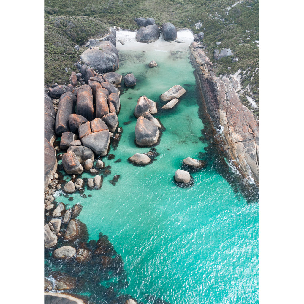 Elephant Rocks Denmark ii - Art Print